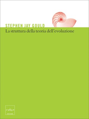 cover image of La struttura della teoria dell'evoluzione